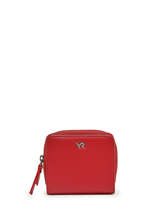 Portefeuille Foulonn Cuir Yves renard Rouge foulonne 29492