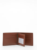 Portefeuille Cuir Yves renard Marron smooth 1574-vue-porte