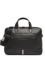 Laptoptas Tommy hilfiger Zwart corporate AM10928