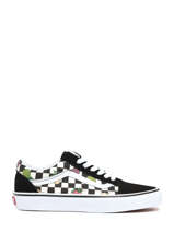 Sneakers Old Skool Fruit Checkerboard Vans Zwart women 97153004