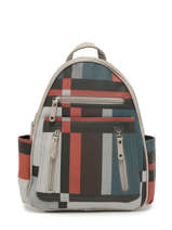 Rugzak Miniprix Beige ecossais XE19