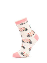 Chaussettes Cabaia Blanc socks women RIO