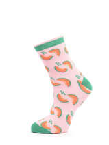 Chaussettes Cabaia Rose socks women VIC