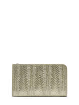 Portefeuille Leder Mila louise Groen vintage 3681D2