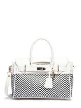 Sac Port Main Fantasia Zigzag Mac douglas Blanc fantasia zigzag 2