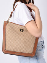 Besace Fantasia Tresse Mac douglas Beige fantasia tresse S-vue-porte