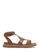 Sandales En Cuir Tamaris Marron women 28206-20