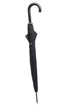 Parapluie Canne Happy rain Noir gents print 41068