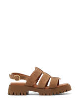 Sandalen Uit Leder We do Bruin women CO45130B