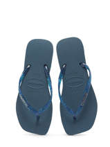 Teenslippers Sl Sq Lg Met Havaianas Blauw women 4148257F