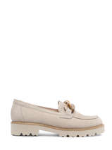 Mocassins Uit Leder Gabor Beige accessoires 12