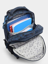 Sac A Dos  Roulettes Cameleon Bleu actual SR39-vue-porte