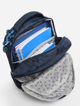 Sac  Dos Cameleon Bleu actual SD39-vue-porte