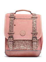 Sac  Dos Vintage Fantasy 2 Compartiments Cameleon Rose vintage fantasy SD39