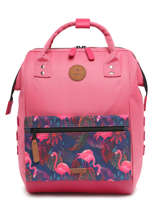 Personaliseerbare Rugzak Adventurer Medium Cabaia Roze adventurer BAGS