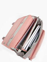 Sac  Dos 2 Compartiments Cameleon Rose vintage pin