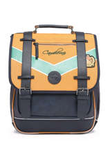 Sac  Dos Vintage Urban 2 Compartiments Cameleon Jaune vintage urban SD39