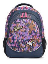 Sac  Dos 2 Compartiments Cameleon Rose actual SD45