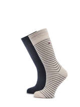 Chaussettes Tommy hilfiger Multicolore socks men 10001496