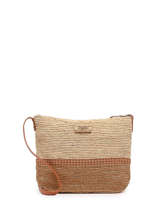 Sac Bandoulire L'atelier Du Crochet Le voyage en panier Beige l'atelier du crochet AM730