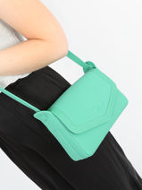 Sac Bandoulire Lolly Cuir Nathan baume Vert candy 4-vue-porte