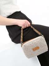 Cross Body Tas Cfk Mila louise Bruin cfk 23673CFK-vue-porte