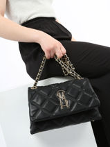 Cross Body Tas Quilted Steve madden Zwart quilted 13001062-vue-porte