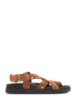 Sandalen Uit Leder We do Bruin women CO45101E