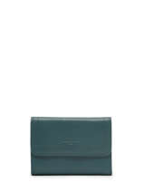 Portefeuille Leder Hexagona Blauw sauvage 418188