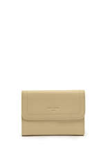 Portefeuille Cuir Hexagona Beige sauvage 418188