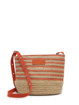 Cross Body Tas Color Le voyage en panier Oranje color PM636