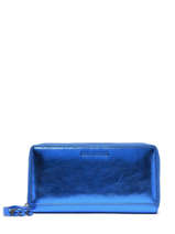Portefeuille Charlotte Ultraviolet Leder Paul marius Blauw ultraviolet UV