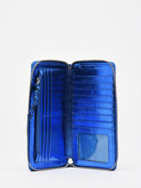 Portefeuille Charlotte Ultraviolet Leder Paul marius Blauw ultraviolet UV-vue-porte
