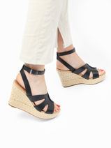 Sandalen Met Platformzool Careena Uit Leder Ugg Zwart women 1128251-vue-porte