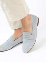 Mocassins Uit Leder Gabor Blauw women 18-vue-porte