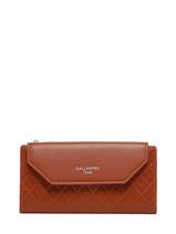 Portefeuille Porte-cartes Miniprix Marron couture YM72004