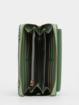 Portefeuille Et Bandoulire Miniprix Vert gold SF69008-vue-porte