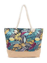 Sac Port� �paule Plage Polyester Gerard pasquier Vert plage P231002