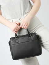 Sac Port Main Confort Cuir Hexagona Marron confort 469844-vue-porte