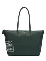 Sac Port paule A4 L.12.12 Concept Seasonal Lacoste Vert l.12.12 concept seasonal NF4243SJ