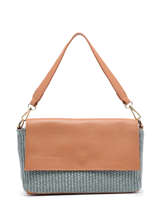 Sac Port paule Capri Cuir Milano Vert capri CP22112