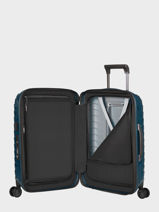 Valise Cabine Samsonite Bleu proxis 140087-vue-porte