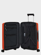 Valise Cabine Samsonite Orange upscape 143108-vue-porte