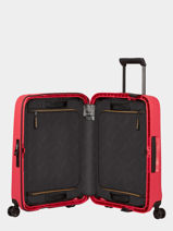 Valise Cabine Samsonite Rouge essens 146909-vue-porte