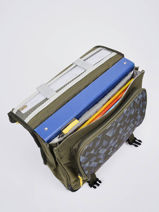 Cartable 2 Compartiments Cameleon Vert actual PBBACA35-vue-porte