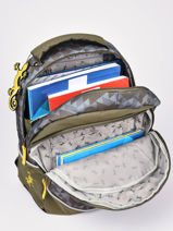 Sac  Dos 2 Compartiments Cameleon Vert actual PBBASD43-vue-porte