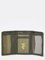 Portefeuille Velcro Cameleon Vert actual PBBAWALL-vue-porte