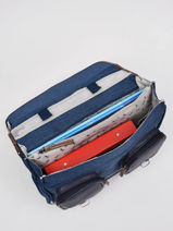 Cartable Fille 2 Compartiments Cameleon Bleu vintage fantasy PBVGCA35-vue-porte