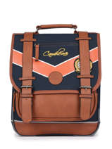 Sac  Dos Cameleon Bleu vintage urban K955