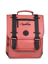 Sac  Dos 2 Compartiments Cameleon Rose vintage north PBVWSD38